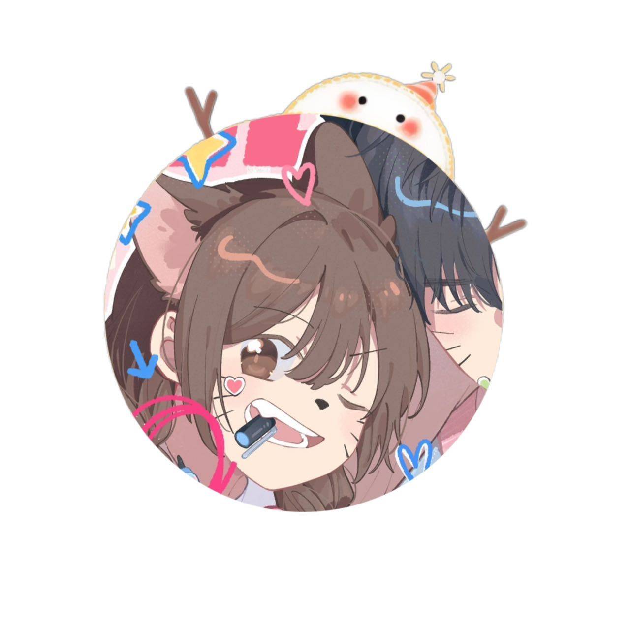 啊
