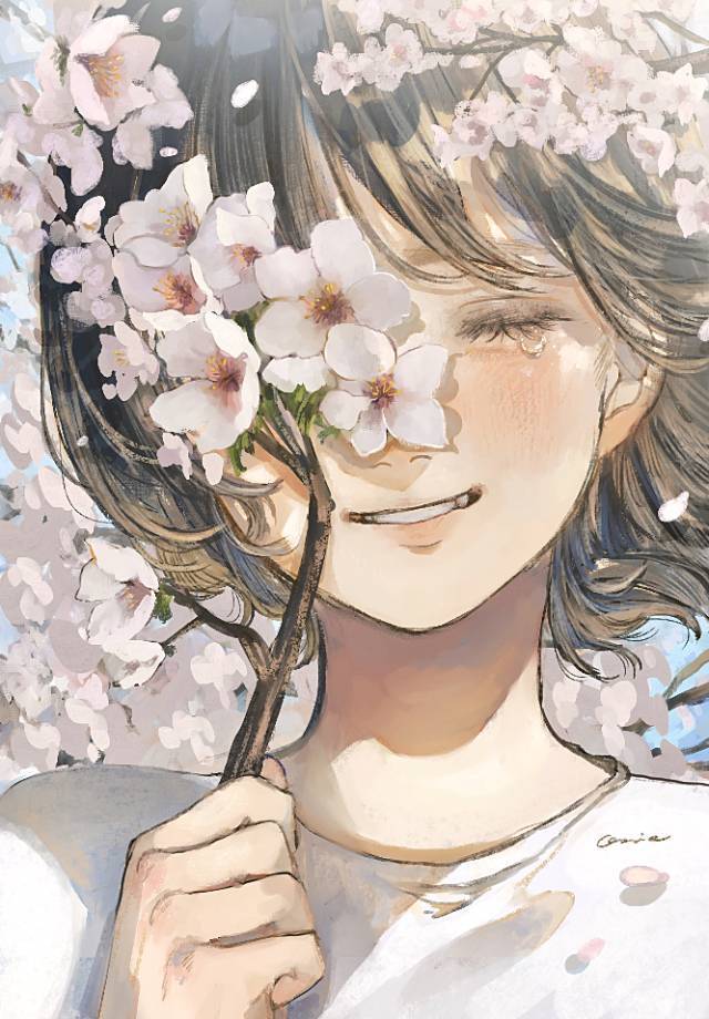 笑靥如花